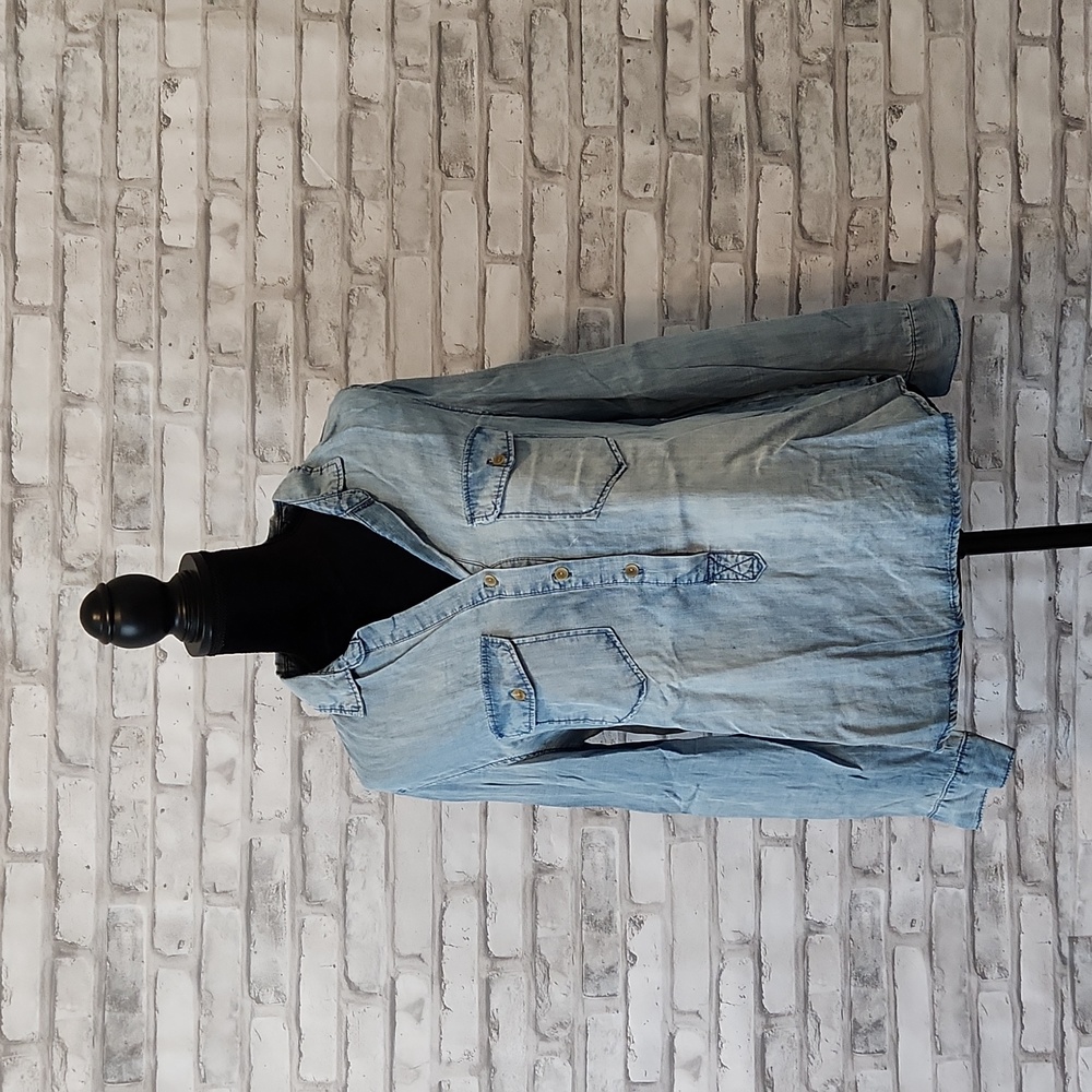 Velvet Heart Denim Shirt